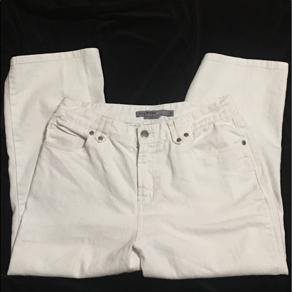 HALSTON KANSAS CITY STRETCH CAPRIS - Picture 1 of 8